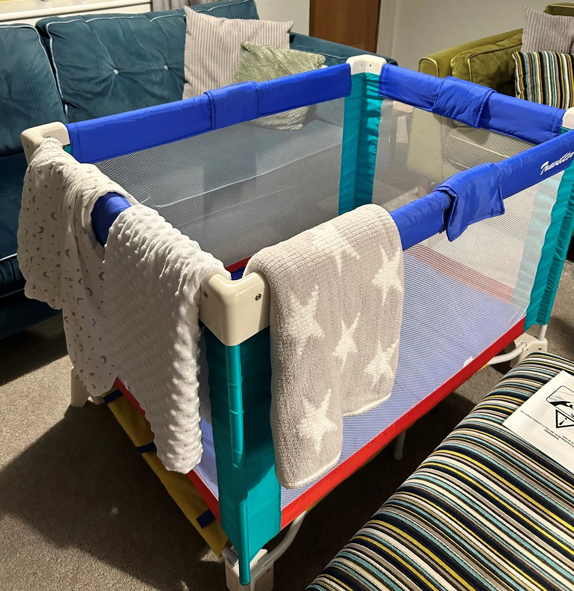 Travel Cot at Heather Lea